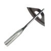 Garden Hoe with Hollow Design for Easy Weeding Silver 16cm x 28cm