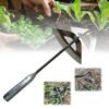 Garden Hoe with Hollow Design for Easy Weeding Silver 16cm x 28cm