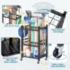 my-11134207-820la-mhh4sr9sclja39.webp PACKONE Gardening Tool Rack Agricultural Tool Storage Rack Metal Tool Rack alat Suitable For Gardens Warehouses