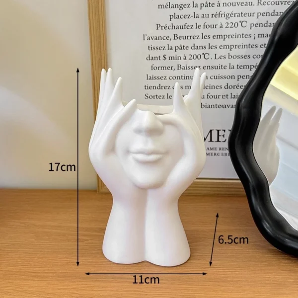 sg-11134201-7rcc3-m65b4xbsshn214.webp Nordic Vinyl Vase Creative Human Body Shape Hydroponic Vase Desktop Ornament Home Decor
